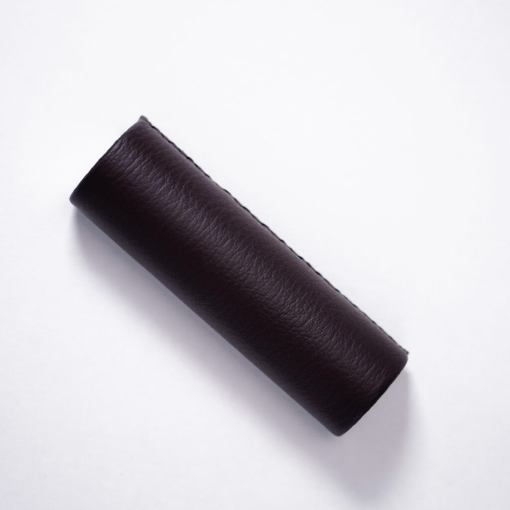 EF133 - Leather Dark Brown (ULE-11)_ELMES FINISH