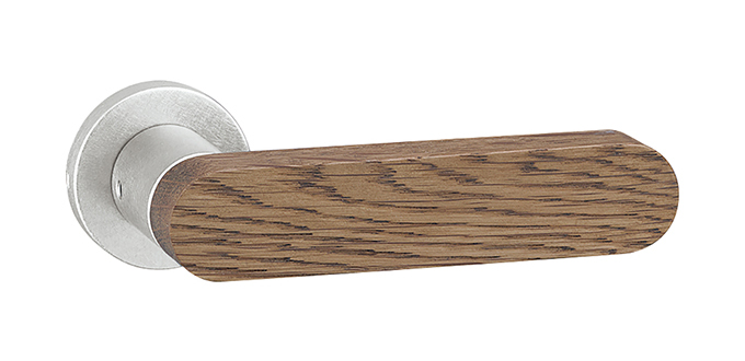 ELMES UL1288-001 White Oak Vibration Lever Handle